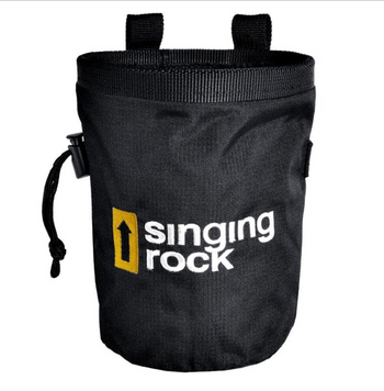 Мешочек для магнезии Singing Rock Chalk Bag Black L (SR C0002.BB-X4 )