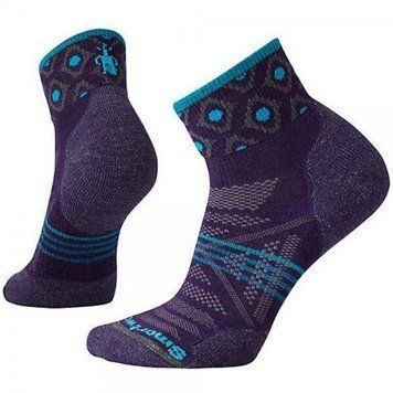 Термошкарпетки жіночі Smartwool PhD Outdoor Light Mini Pattern Mountain Purple, 34-37 (SW 01117.591-S)
