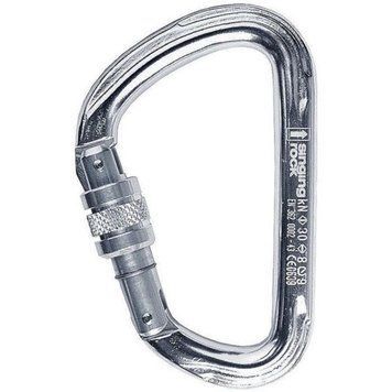 Карабін Singing Rock Keylock D big connector screw gate 30 kN (SR K5070.PP)