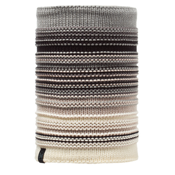 Пов'язка на шию Buff Neckwarmer Knitted and Polar Fleece Neper Eleni Grey/Grey Vigore (BU 113347.937.10.00)