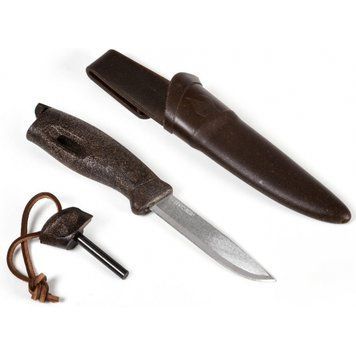 Нож туристический с огниво Light My Fire FireKnife BIO 2in1, Cocoshell (LMF 2121101210)