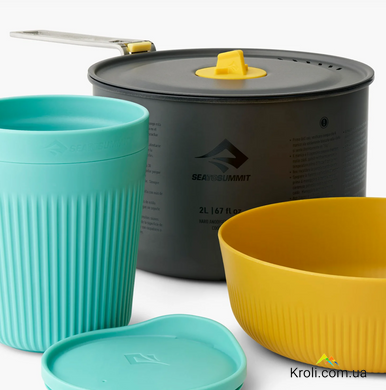 Набір посуду Sea to Summit Frontier UL One Pot Cook Set М, на 1 персону (STS ACK027031-122105)