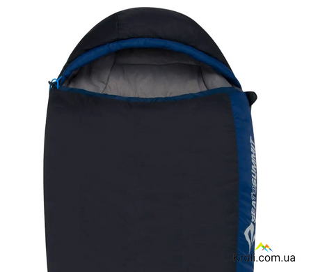 Спальний мішок Sea to Summit Trailhead ThIII (-1/-7&deg;C), 183 см - Left Zip, Midnight/Cobalt (STS ATH3-R)