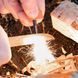 Нож туристический с огниво Light My Fire FireKnife BIO 2in1, Cocoshell (LMF 2121101210)