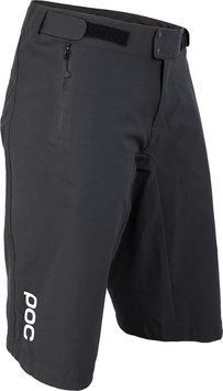 Шорти велосипедні POC Resistance Enduro LT WO Shorts Carbon Black, M (PC 527611024MED1)