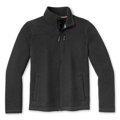Мужская флисовая кофта Smartwool Men's Hudson Trail Fleece Full Zip Jacket Acorn/Dark Charcoal (SW SW016521.H57)
