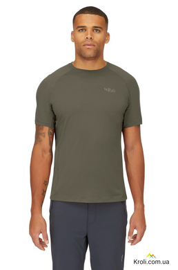 Футболка чоловіча Rab Sonic Tee, Light Khaki, S (RB QBL-01-LKH-SML)