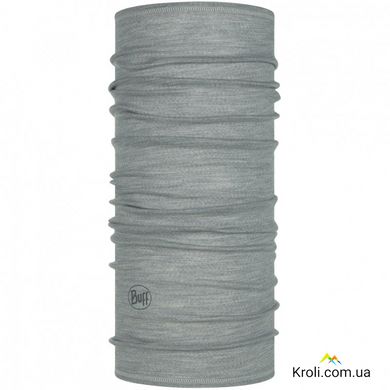 Бафф Buff Lightweight Merino Wool, Solid Light Grey (BU 113010.933.10.00)