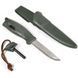 Нож туристический с огниво Light My Fire FireKnife BIO 2in1, Sage Green (LMF 2121113110)