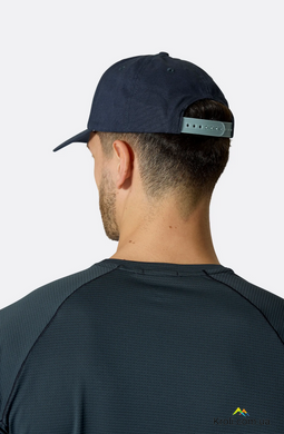 Кепка Rab Calet Embroidery Cap, Anthracite/Light Zinc, One Size (RB QAB-61-ALZ-ONE)