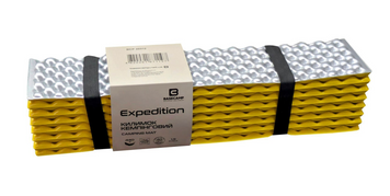 Килимок кемпінговий, каремат Base Camp Expedition IXPE, 185x55x1.5см, Yellow (BCP 20312)