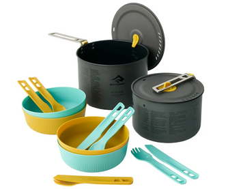 Набір посуду Sea to Summit Frontier UL Two Pot Cook Set, 14 предметів, на 4 особи (STS ACK027031-122106)