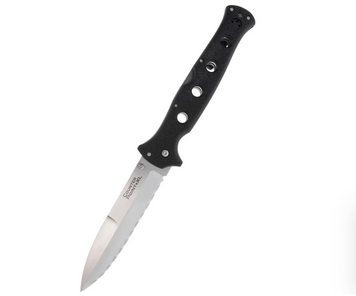 Нож складной Cold Steel Counter Point 6" Serrated, Black (CST CS-10AAS)