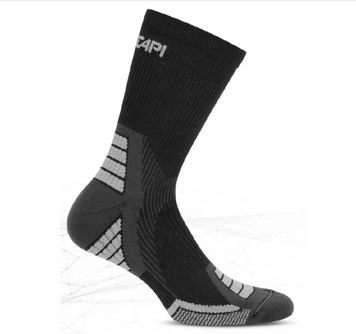 Термоноски Accapi Trail/Run Crew, Black/Anthracite, 39-41 (ACC H1304.9966-II)