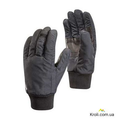 Рукавички чоловічі Black Diamond LightWeight Waterproof Gloves Black, р.L (BD 801463.BLAK-L)