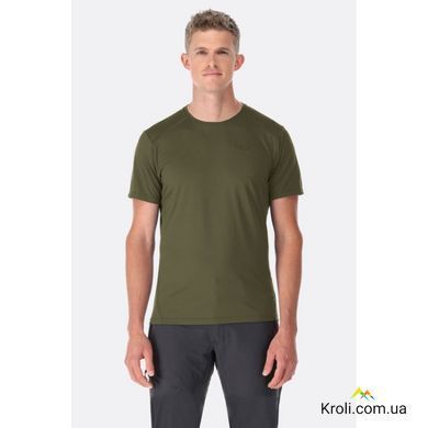 Футболка чоловіча Rab Force Tee, Olive, М (RB QBL-05-OLV-MED)