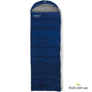 Спальный мешок Campout Oak190, Blue, Right Zip (PNG 251456)