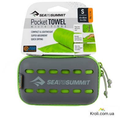 Полотенце Sea To Summit Pocket Towel S Lime (STS APOCTSLI)