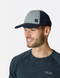Кепка Rab Calet Embroidery Cap, Anthracite/Light Zinc, One Size (RB QAB-61-ALZ-ONE)