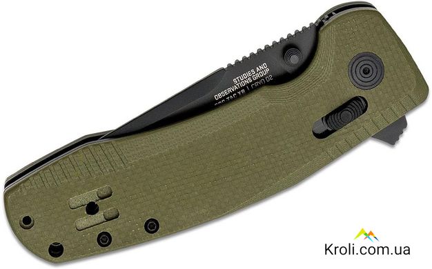 Складной нож SOG TAC XR, OD Green (SOG 12-38-02-57)
