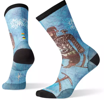Термоноски мужские Smartwool Men's Curated Game of Ghosts, Multi Color, L (SW 03981.150-L)