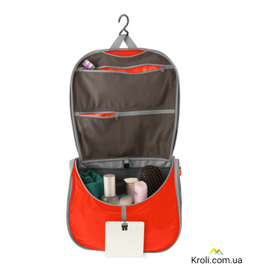 Косметичка Sea to Summit Ultra-Sil Hanging Toiletry Bag, Spicy Orange, L (STS ATC023011-060805)