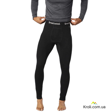 Термоштани чоловічі Smartwool Men's Classic All-Season Merino Baselayer Bottom Boxed, Black, XXL (SW SW016959.001-XXL)