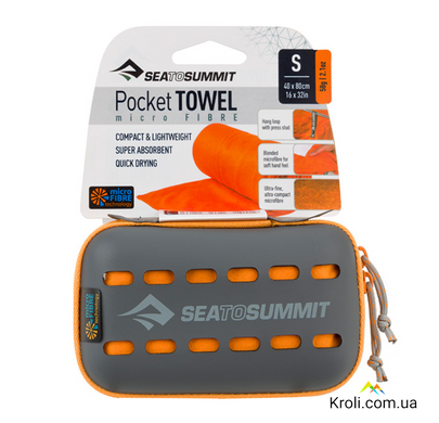 Полотенце Sea To Summit Pocket Towel S Orange (STS APOCTSOR)