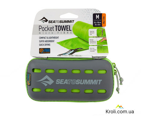 Полотенце Sea To Summit Pocket Towel M Lime (STS APOCTMLI)