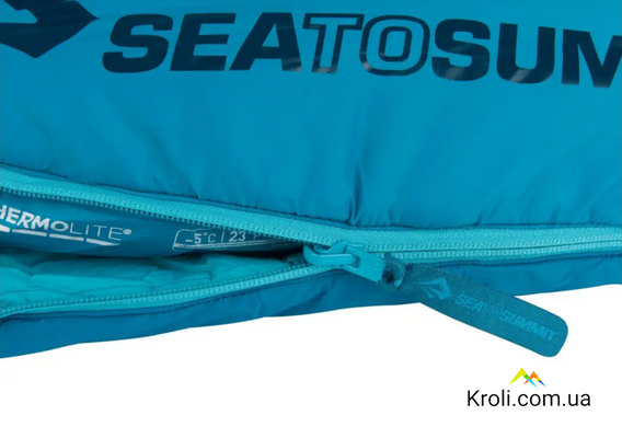 Спальний мішок жіночий Sea to Summit Venture VT II (-12 &deg; C) 170 см (Regular) Right Zip Blue (STS AVT2-WR)