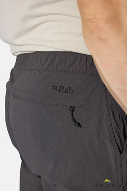 Штани чоловічі Rab Agden Pants, Anthracite, Regular, L (34) (RB QFW-26-ANT-34-RG)