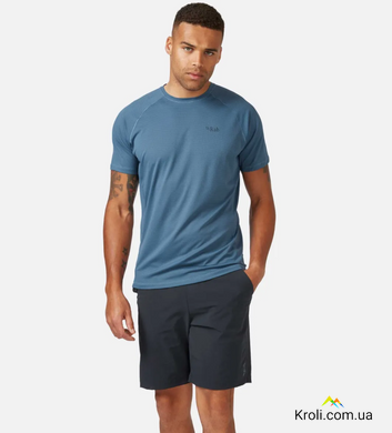 Футболка чоловіча Rab Sonic Tee, Tempest Blue, M (RB QBL-01-TMB-MED)