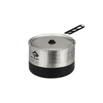 Каструля зі складною кришкою в чохлі Sea to Summit Sigma Pot with Stuff Sack, 2.7 (STS APOTSIGSSI2.7L)