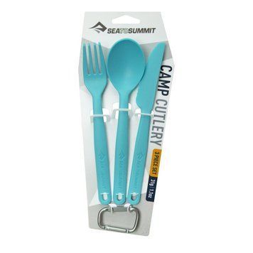 Набор столовых приборов туристический Sea to Summit Camp Cutlery Set Pacific Blue