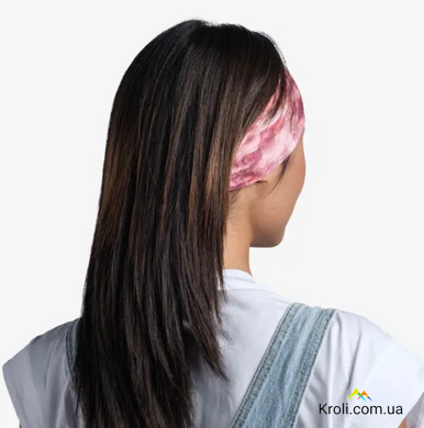 Повязка на голову Buff Coolnet UV+ Ellipse Headband Thonia Rose (BU 128754.512.10.00)