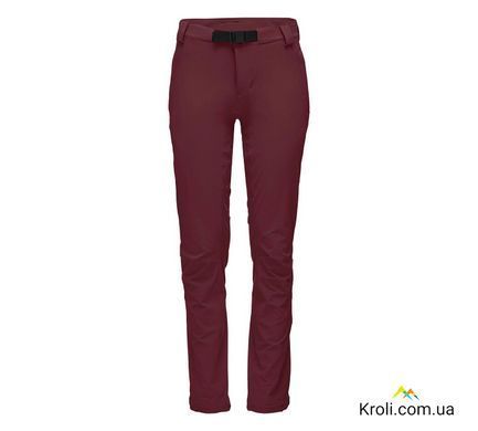Штаны женские Black Diamond W Alpine Light Pants, L - Cherrywood (BD O9M82009LRG1)