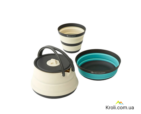 Набір посуду Sea to Summit Frontier UL Collapsible Kettle Cook Set, на 1 особу (STS ACK025031-122102)