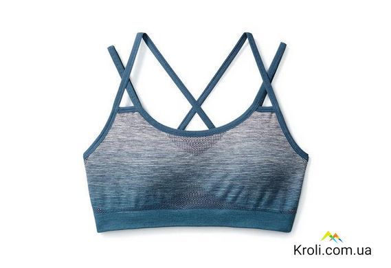 Спортивний топ Smartwool Women's PhD Seamless Strappy Bra Dark Blue Steel (292), L