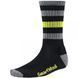 Носки мужские Smartwool Striped Hike Light Crew Black, р.L (SW SW141.001-L)