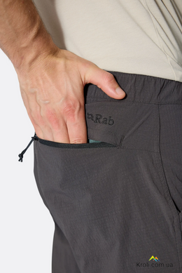 Штаны мужские Rab Agden Pants, Anthracite, Regular, XXL (38) (RB QFW-26-ANT-38-RG)