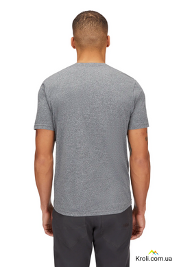 Футболка чоловіча Rab Mantle Outline Tee, Beluga, M (RB QCC-01-BEL-MED)