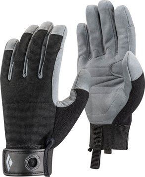 Рукавиці для роботи з мотузкою Black Diamond Crag Black, р.S (BD 801858.BLAK-S)