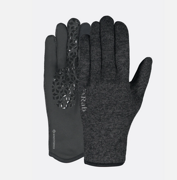 Рукавички жіночі Rab QuestWindstopper Gloves Wmns, Anthracite, M (RB QAJ-67-ANT-MED)