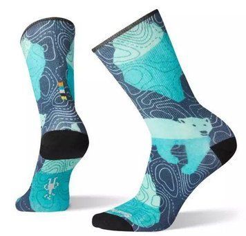 Термоноски женские Smartwool Wm's Curated Polar Basin Crew, Multi Color, M