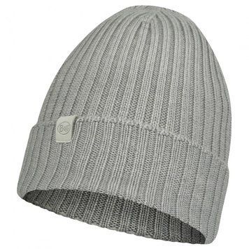 Шапка BUFF&reg; Merino Wool Knitted Hat NORVAL light grey (BU 124242.933.10.00)