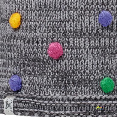 Повязка на шею Buff Child Neckwarmer Knitted and Polar Odell Grey Vigore/Grey Vigore детская (BU 113446.930.10.00)