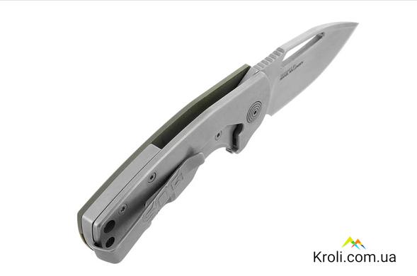 Складной нож SOG x Mikkel Collaboration Stout, Green/Silver (SOG 14-03-01-57)