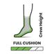 Шкарпетки чоловічі Smartwool Classic Hike Full Cushion Crew, Medium Gray, XL (46-49) (SW SW013000.052-XL)
