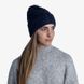 Тепла зимова шапка Buff Knitted & Polar Hat Airon Night Blue (BU 111021.779.10.00)
