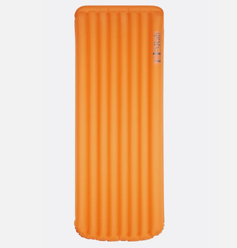 Коврик туристический надувной Rab Hypersphere Ultra 7.5, Long, 196x64х8см, Marmalade (RB QMA-09-MAM-LNG-WDE)